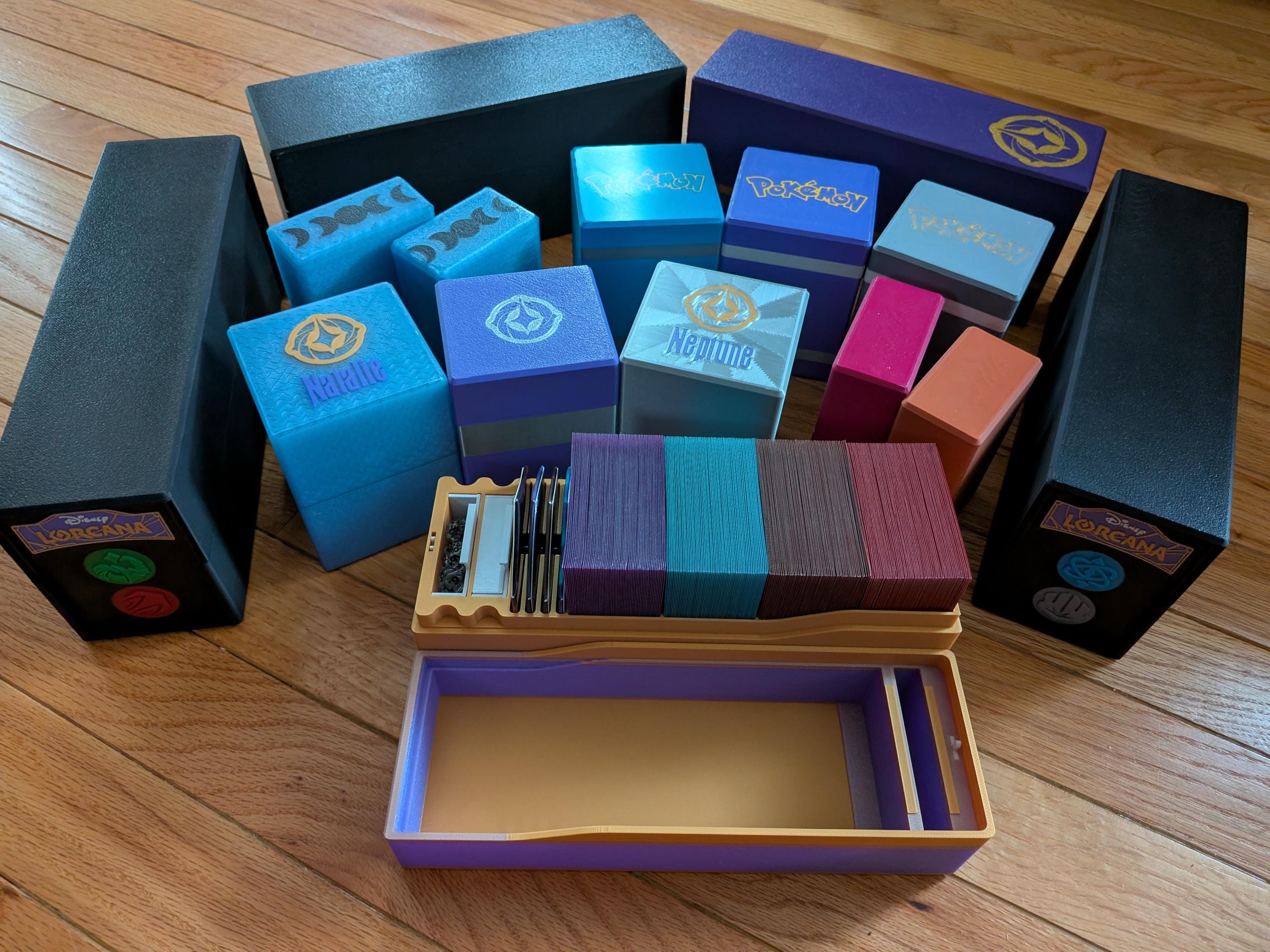 Exclusive 3D-Printed Deck Boxes
