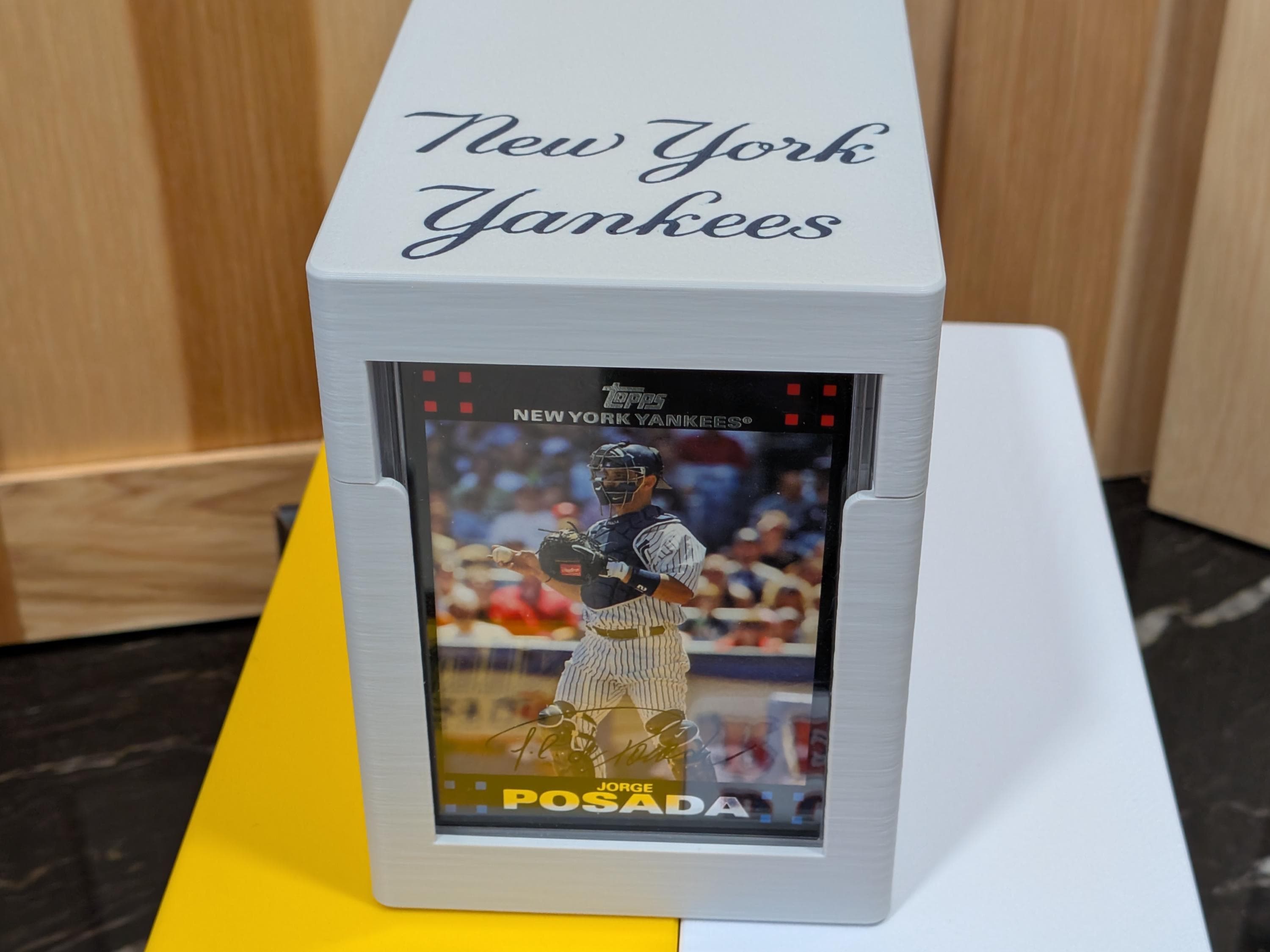Customizable Sports Card Box | Fits 500+ Cards, Toploaders, OneTouch, Graded Slabs